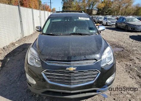 2016 Chevrolet Equinox Ltz from USA, damaged, VIN 2GNFLGE32G6134661